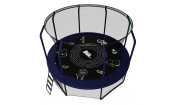Батут UNIX line 8 ft SUPREME GAME (blue) Батут UNIX line 8 ft SUPREME GAME (blue)