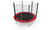 Батут с сеткой DFC PELPO 10ft с лестницей, RED Батут с сеткой DFC PELPO 10ft с лестницей, RED
